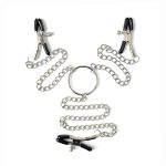 Prendedor De Mamilos E Clitóris Com Corrente