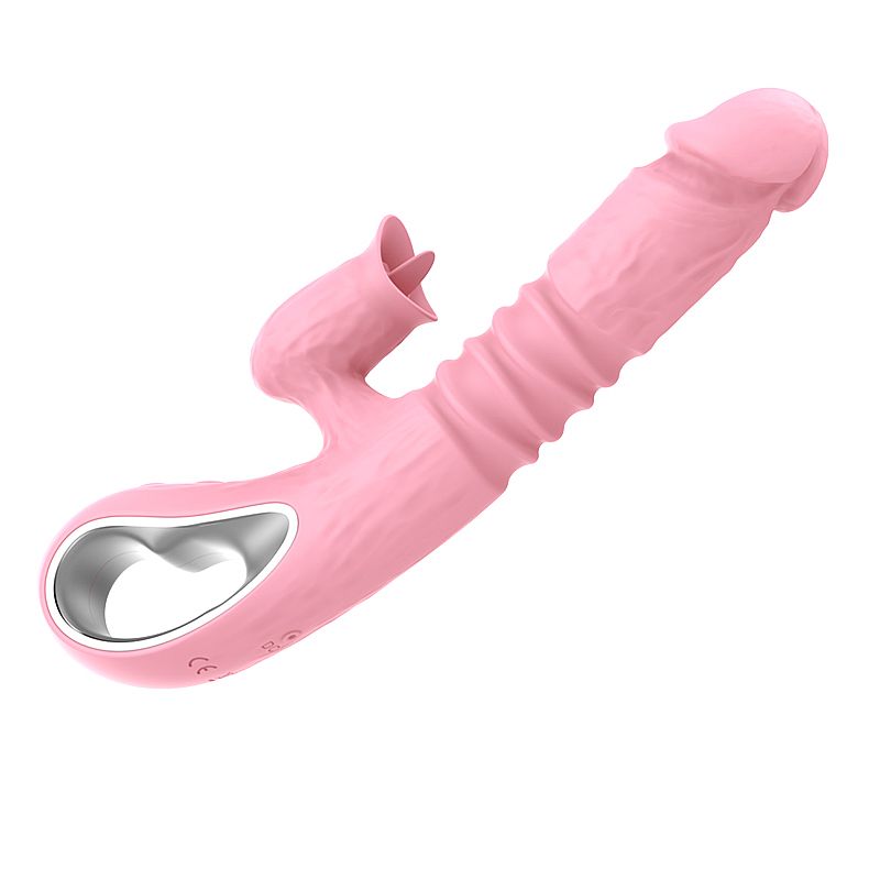 Vibrador de ponto G e Clitóris com Vai e Vem 2 3 Vibrador de ponto G e Clitóris com Vai e Vem 2 - Imagem 3