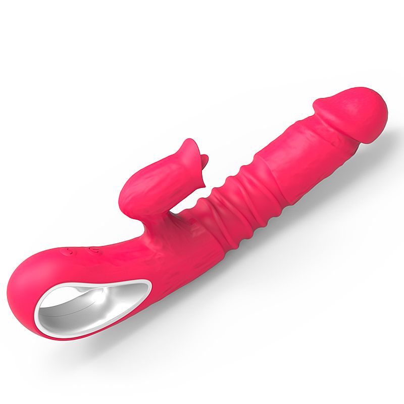 Vibrador de ponto G e Clitóris com Vai e Vem 2 4 Vibrador de ponto G e Clitóris com Vai e Vem 2 - Imagem 4
