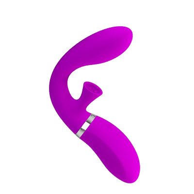 Vibrador de ponto G e clitóris - Desirable Magic Finger Função Sucção - Pretty Love 12 15353107127 26814 4
