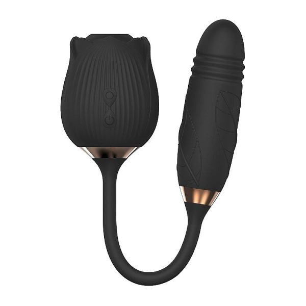 Sophie Vibrador Formato de Rosa com 10 Modos de Vibração, Vai e Vem e Pulsação - Imagem 8