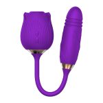 Sophie Vibrador Formato de Rosa com 10 Modos de Vibração, Vai e Vem e Pulsação - Imagem 9