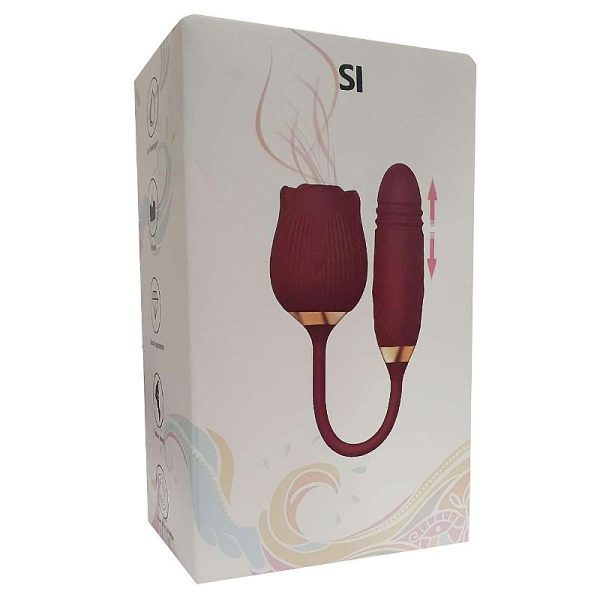 Sophie Vibrador Formato de Rosa com 10 Modos de Vibração, Vai e Vem e Pulsação - Imagem 11