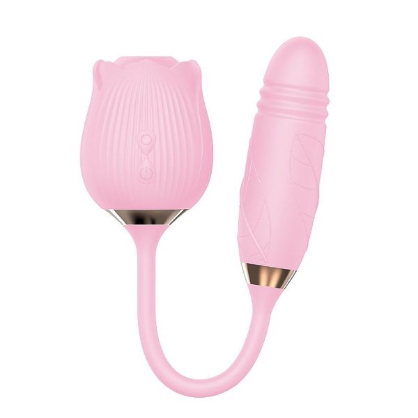 Sophie Vibrador Formato de Rosa com 10 Modos de Vibração, Vai e Vem e Pulsação - Imagem 12