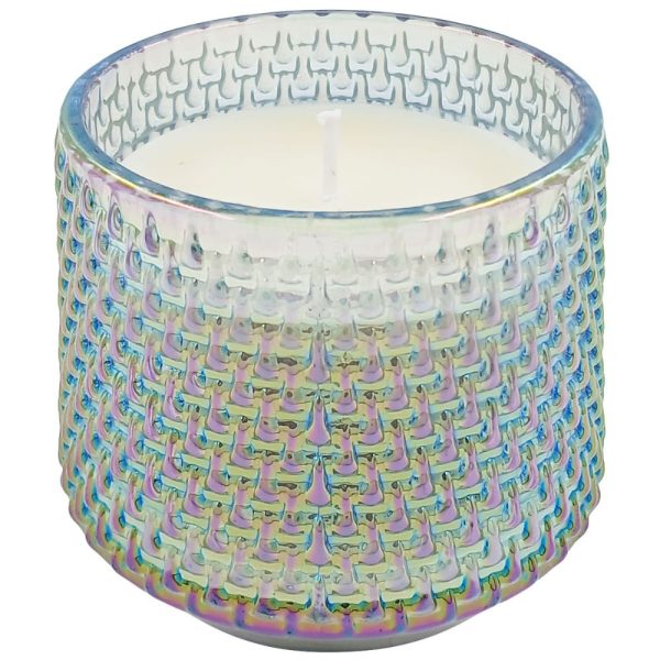 Vela Perfumada Azul com Suporte em Vidro Gifthome - Imagem 3
