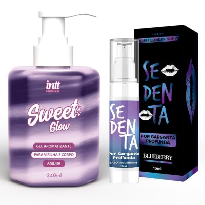Kit Fórmula do Tesão: Glow + Oral Sem Limites