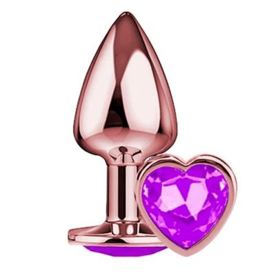 15353936719 plug anal pequeno rose com pedra formato de coracao 09