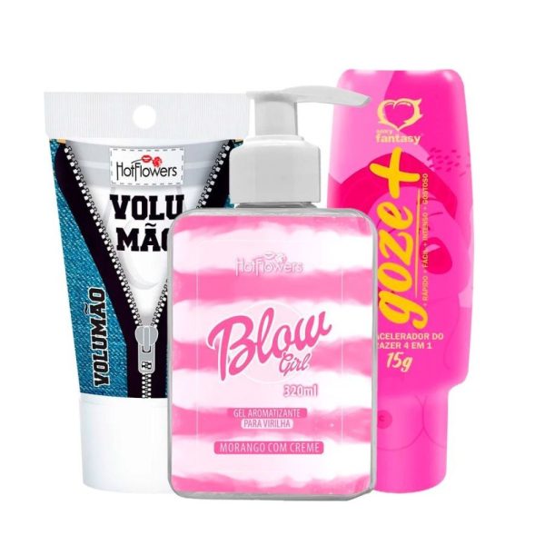 Kit Provocações: Sinta, Goze, Surpreenda