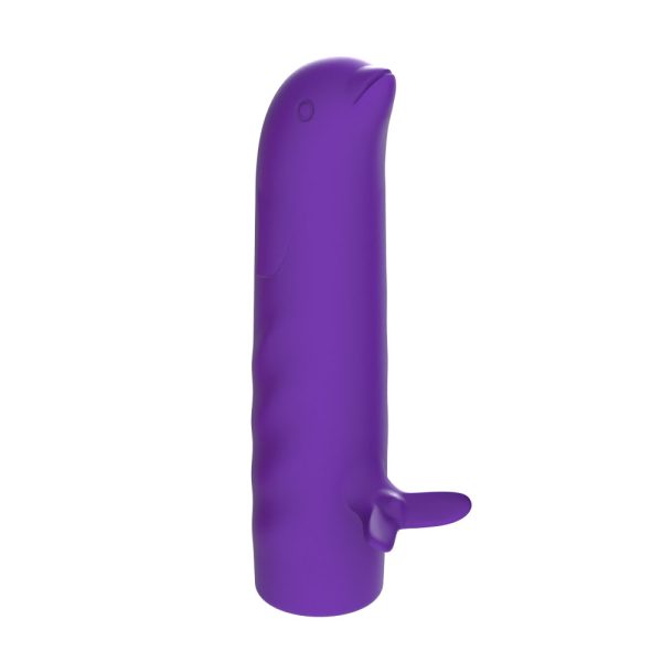 Mini Vibrador Golfinho Recarregável para Ponto G com 10 modos de vibração - Imagem 40