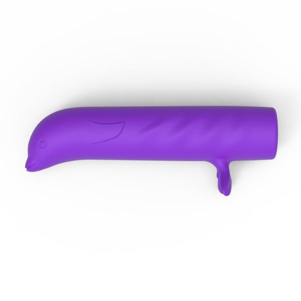 Mini Vibrador Golfinho Recarregável para Ponto G com 10 modos de vibração - Imagem 44