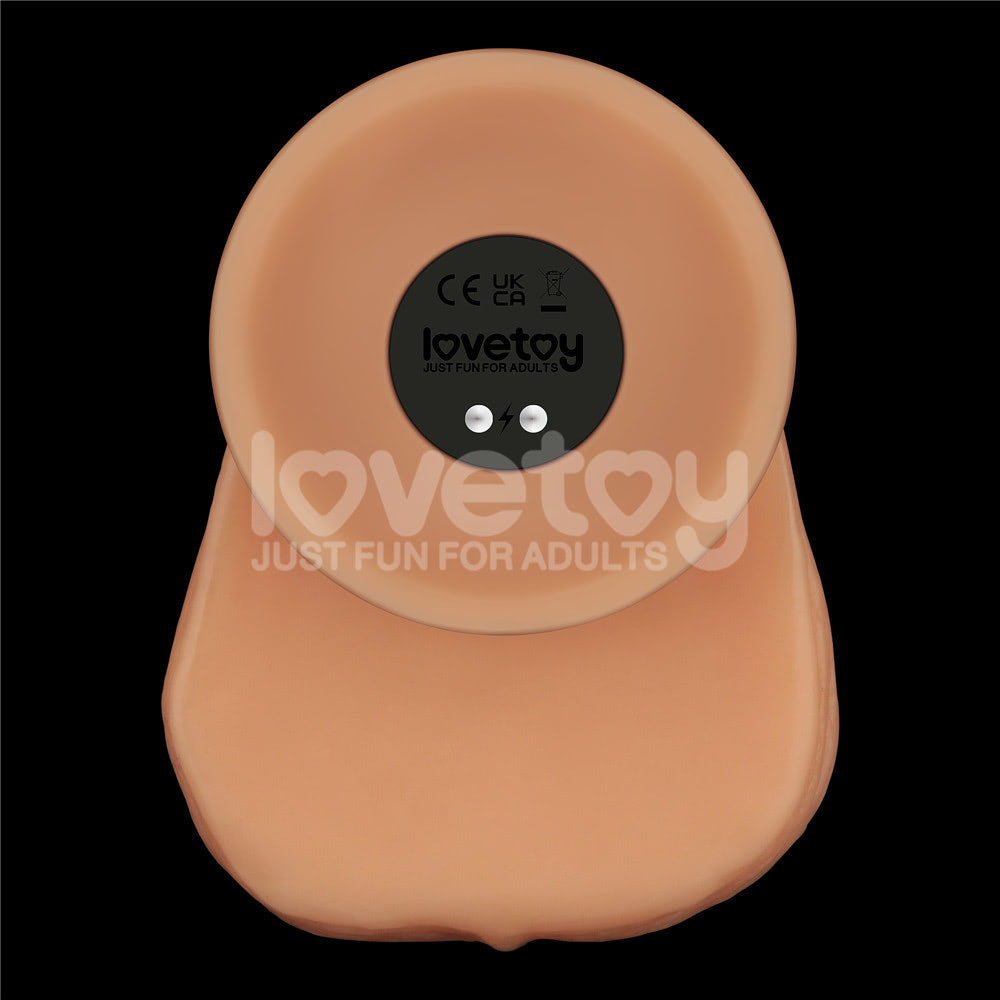 Pênis Realístico macio 28,3x6,8cm Recarregável com 10 Modos de Vibração Vibrating Power Basics Cock - Lovetoy 5 Pênis Realístico macio 28,3x6,8cm Recarregável com 10 Modos de Vibração Vibrating Power Basics Cock - Lovetoy - Imagem 5