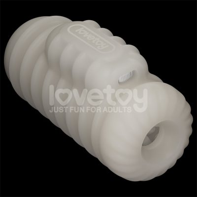 Masturbador masculino com vibrador com vibrador de dupla finalidade Knights Ring Vibrating Dual Purpose Sleeve-Wave 31 15355905393 ma216 branco 08