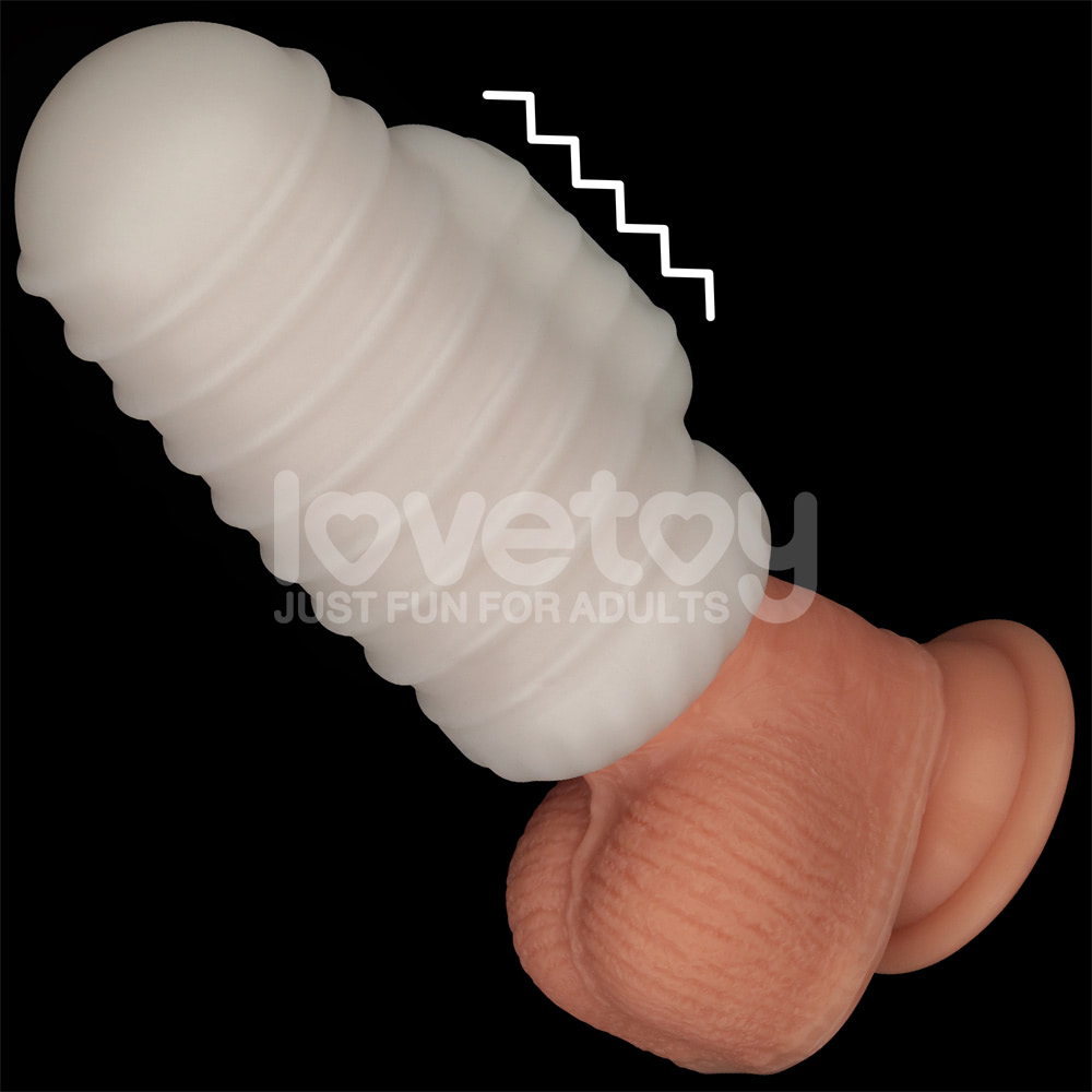 Masturbador masculino com vibrador com vibrador de dupla finalidade Knights Ring Vibrating Dual Purpose Sleeve-Wave 8 Masturbador masculino com vibrador com vibrador de dupla finalidade Knights Ring Vibrating Dual Purpose Sleeve-Wave - Imagem 8
