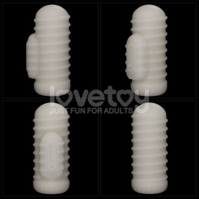 Masturbador masculino com vibrador com vibrador de dupla finalidade Knights Ring Vibrating Dual Purpose Sleeve-Wave 35 15355905490 ma216 branco 13