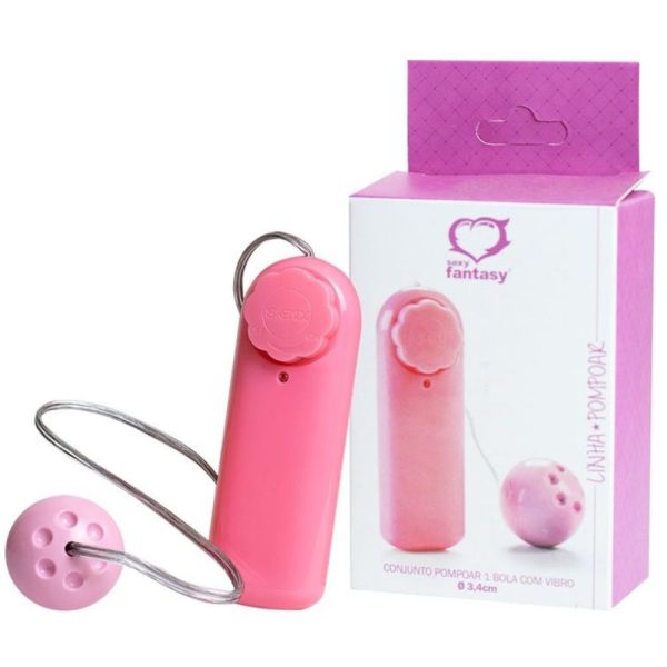 Conjunto Pompoar com Vibro e Bullet Discreto Sexy Fantasy