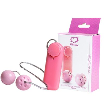 Conjunto Pompoar 2 Bolas com Vibro