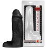 Pênis Realístico Preto Com Escroto Maciço - 23,2 cm