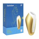 Estimulador De Clitóris Recarregável Com Sucção - Satisfyer Love Breeze | Cor: Amarelo