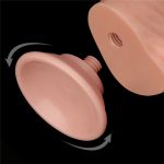 Pênis Realístico com dupla camada Pele deslizante Dong Flesh 20,8x4 cm - Lovetoy - Imagem 14