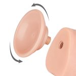 Pênis dupla camada Pele deslizante Dong Flesh 24x4,3 cm - Lovetoy - Imagem 7