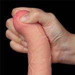 Pênis ultra realistico dupla camada Pele deslizante Dong Flesh 20x3,9 cm cm - Lovetoy - Imagem 14
