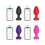 Plug Anal em Silicone com 10 Modos de Vibração e Controle por Aplicativo