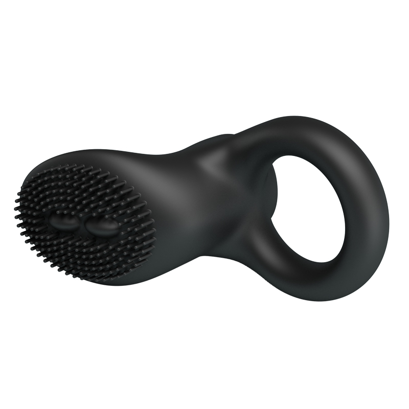 Pretty love cobra - anel peniano em soft touch com vibração única - 7,4 x 3,8 cm | cor: Preto 3 Pretty love cobra - anel peniano em soft touch com vibração única - 7,4 x 3,8 cm | cor: Preto - Imagem 3