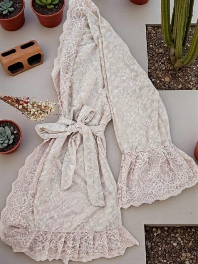 Robe tule catiuscia - floral