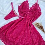 Camisola tule floral com fio personalizável