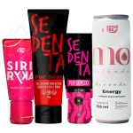 Kit com Sedenta Por Sexo Siri Ryca Sedenta por Gemido e Energético Revoada