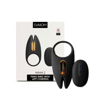 Winni 2 Svakom Anel Peniano com Controle Remoto e APP