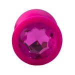 Plug Anal em Silicone com Pedra - Tamanho G - Imagem 15