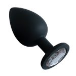 Plug Anal em Silicone com Pedra - Tamanho G - Imagem 8
