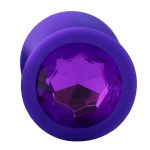 Plug Anal em Silicone com Pedra - Tamanho G - Imagem 19