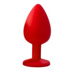 Plug Anal em Silicone com Pedra - Tamanho G - Imagem 24