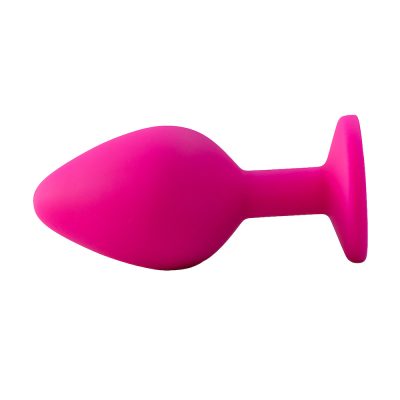 Alternative view of Plug Anal em Silicone com Pedra - Tamanho M