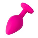Plug Anal em Silicone com Pedra - Tamanho M - Imagem 4
