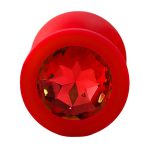 Plug Anal em Silicone com Pedra - Tamanho M - Imagem 28