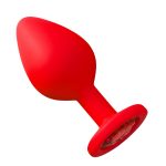 Plug Anal em Silicone com Pedra - Tamanho M - Imagem 25