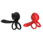 Anel Peniano Duplo e Meia Capa com Controle por Aplicativo