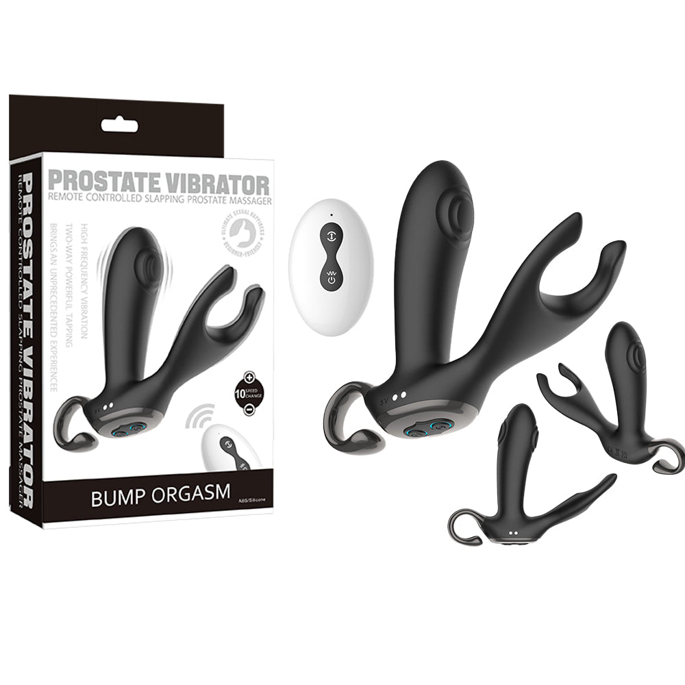 Estimulador de Próstata 10 Modos de Vibração e 10 modos de batidinhas com Controle Remoto 18 Estimulador de Próstata 10 Modos de Vibração e 10 modos de batidinhas com Controle Remoto - Imagem 18