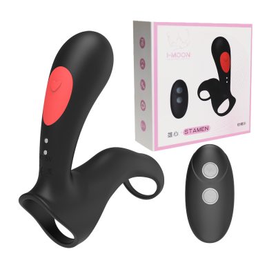 Anel Peniano com 7 modos de Vibrações controle Sem Fio Stamen I-Moon