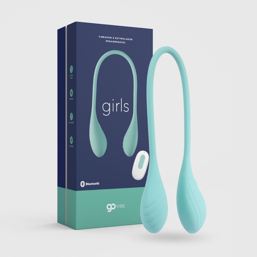 Vibrador Recarregável Go Vibe Girls 1 Vibrador Recarregável Go Vibe Girls