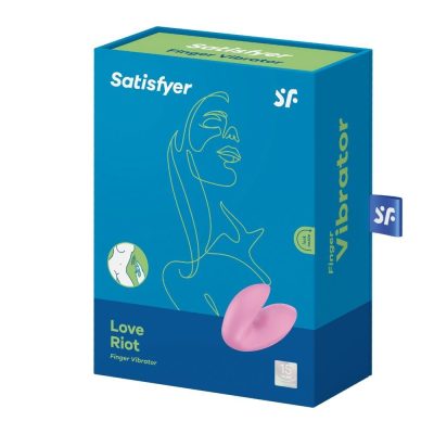 15372258295 vibrador de dedo 12 modos de vibracao satisfyer love riot rosa 7