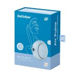 Estimulador Com Pulsações E Vibrações - Satisfyer Pro To Go3 Azul - Imagem 8