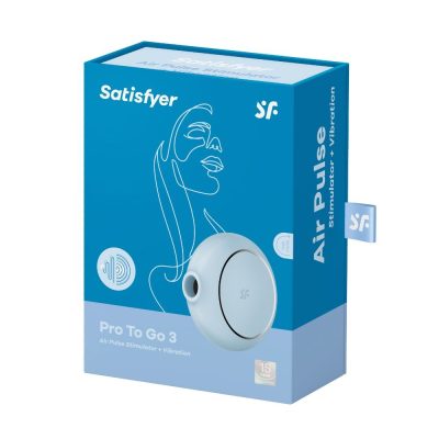 15372262806 estimulador com pulsacoes e vibracoes satisfyer pro to go3 azul 8