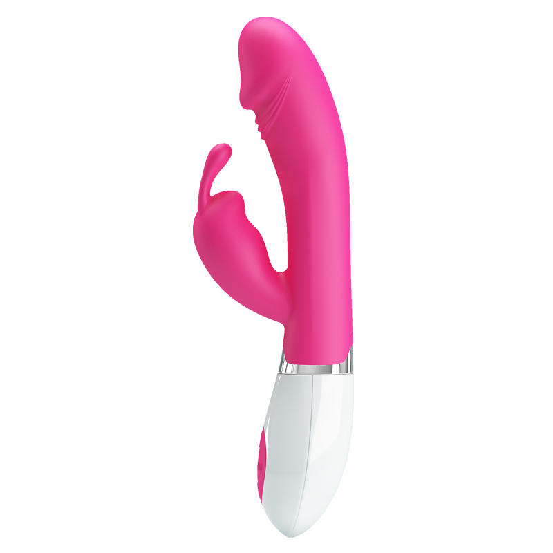 Pretty love gene - Vibrador estimulador de ponto g e clítoris em forma de coelho com 30 níveis de vibração Pink 2 Pretty love gene - Vibrador estimulador de ponto g e clítoris em forma de coelho com 30 níveis de vibração Pink - Imagem 2