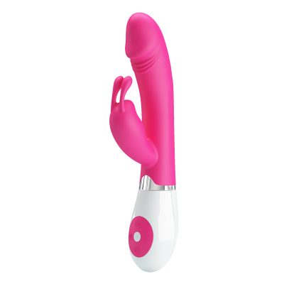 Pretty love gene - Vibrador estimulador de ponto g e clítoris em forma de coelho com 30 níveis de vibração Pink 10 15185902771 bi 014244 6