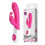 Pretty love gene - Vibrador estimulador de ponto g e clítoris em forma de coelho com 30 níveis de vibração Pink