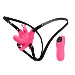 Ultra passionate harness - Cinta ajustável com estimulador clitoriano em forma de borboleta e mini pênis penetrável - Imagem 4